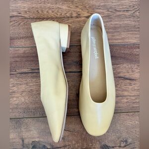 NWOT Jeffrey Campbell Trustee leather ballet flat, runs small fits like a sz 6